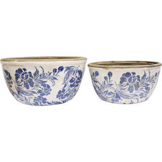 Planters Low Vintage Blue
