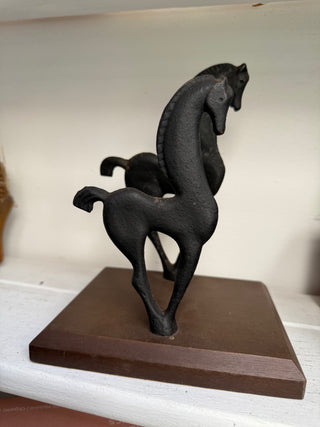 Metal Horse Book or Paper Holder