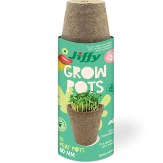 Jiffy Peat Pots Round 16pk