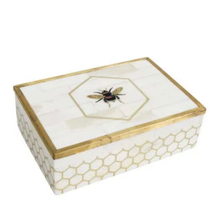 Bee Box Brass Inlay