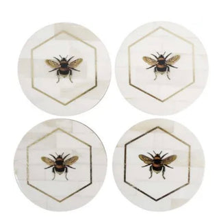 Coasters S/4 Bee