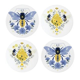 Coasters S/4 Boho Bees