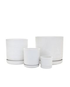Planter Portland White Stone