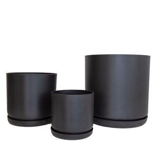 Planter Portland Black
