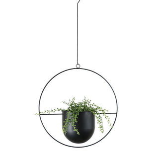 Hanging Metal Planters  Round