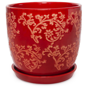 Floral Baroque Planters