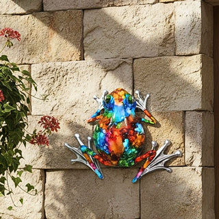 Frog Rainbow Wall Art