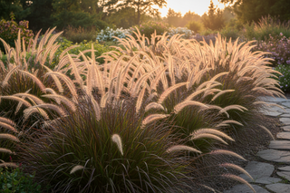 Purple Fountain Grass